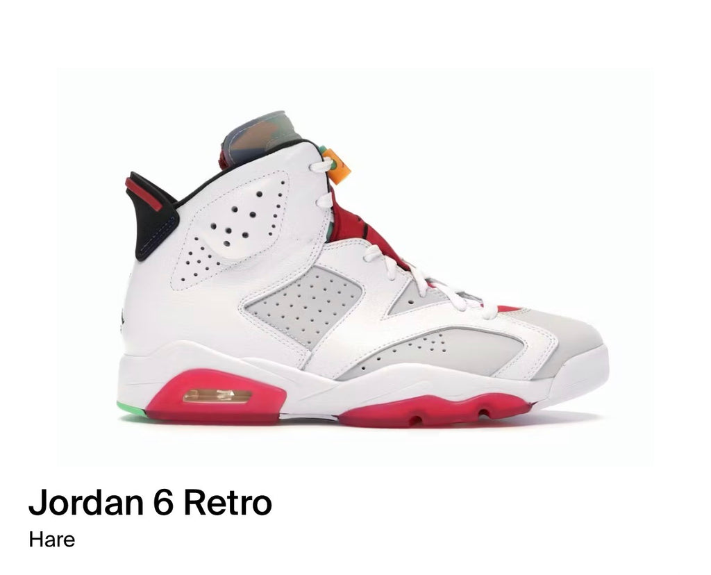 Jordan 6 Retro Hare