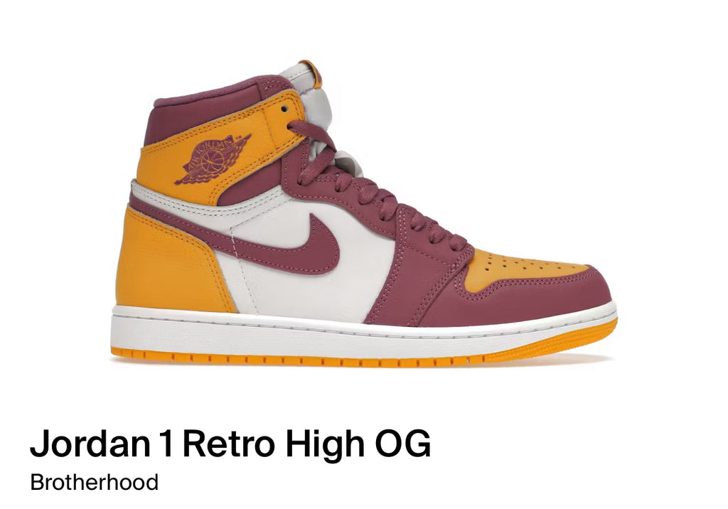 Jordan 1 Retro High OG Brotherhood (Size 10.5)