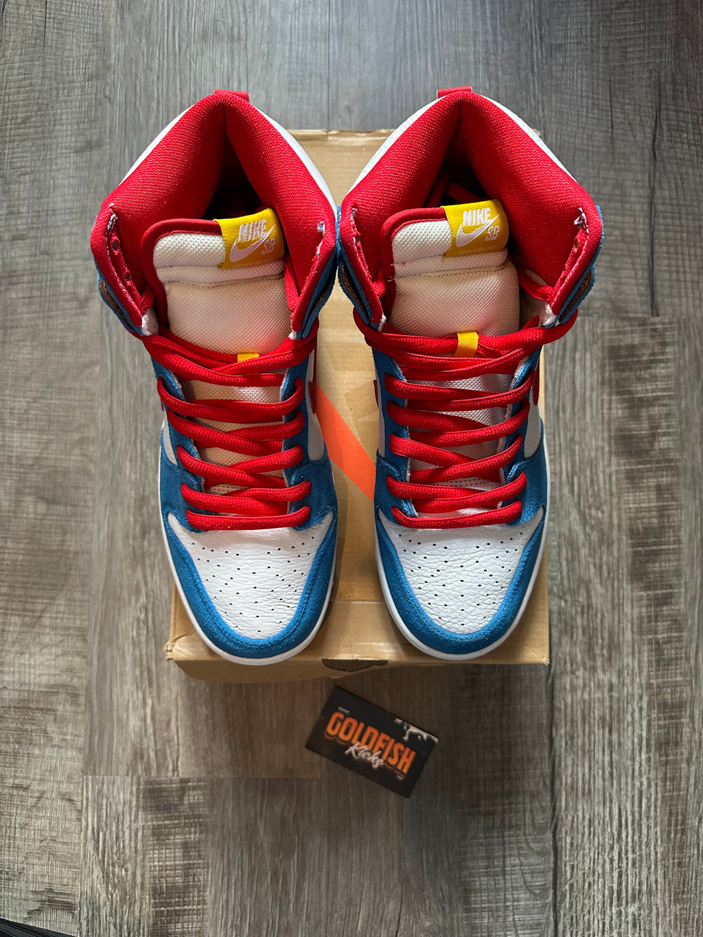 Nike SB Dunk High Doraemon (Size 9.5)
