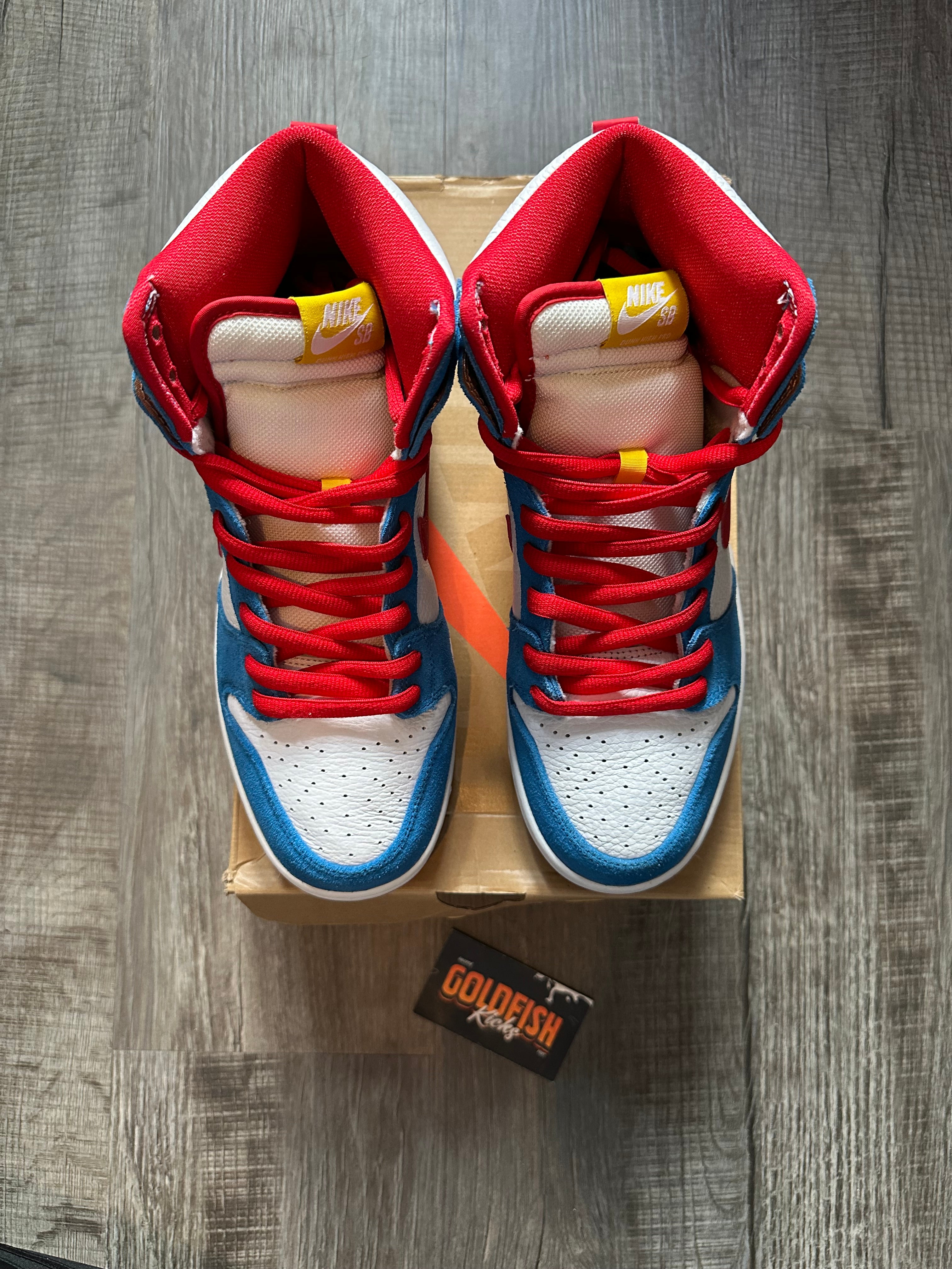 Nike SB Dunk High Doraemon (Size 9.5)