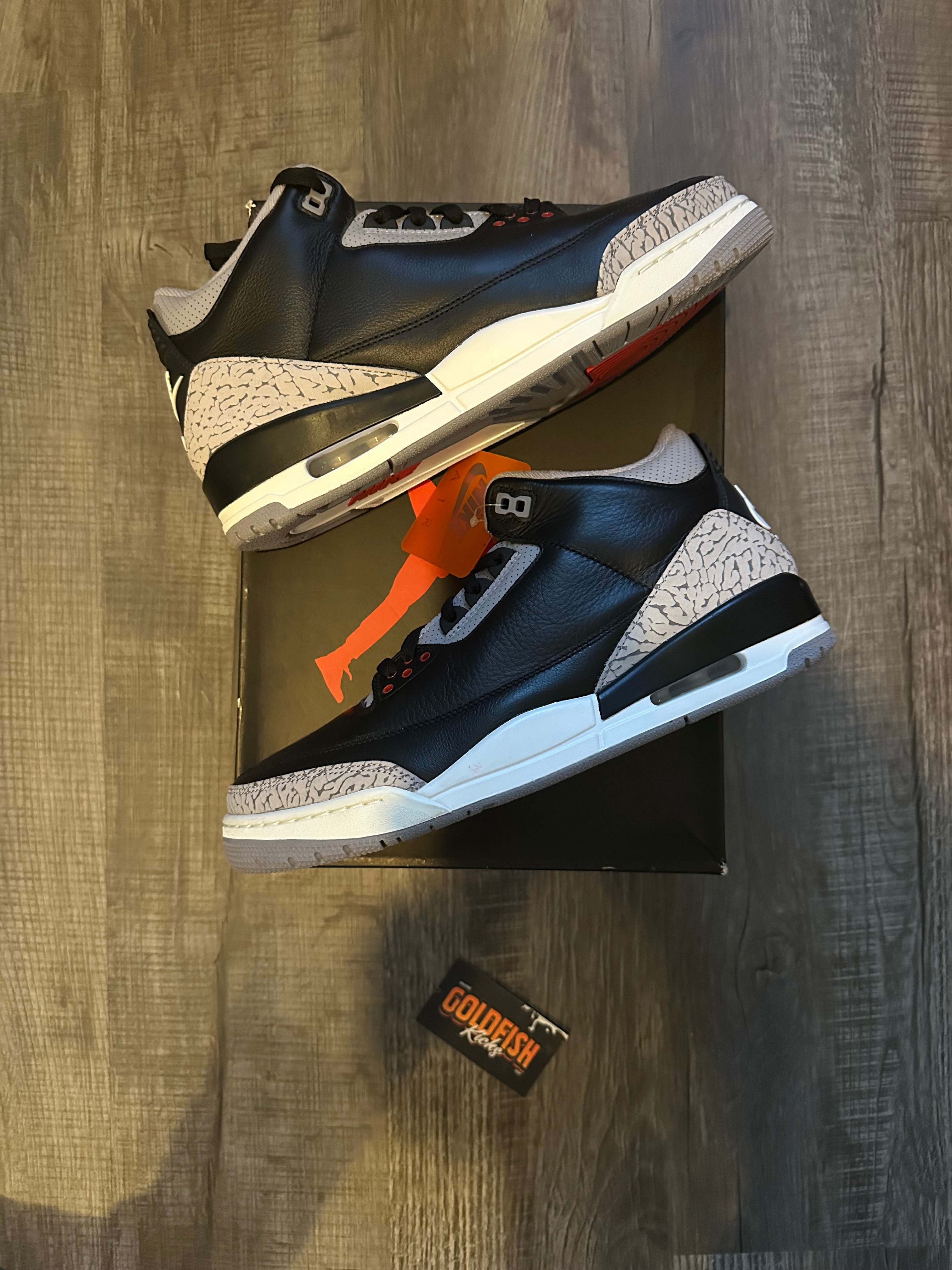 Jordan 3 Retro OG Black Cement (2024) (Size 11)