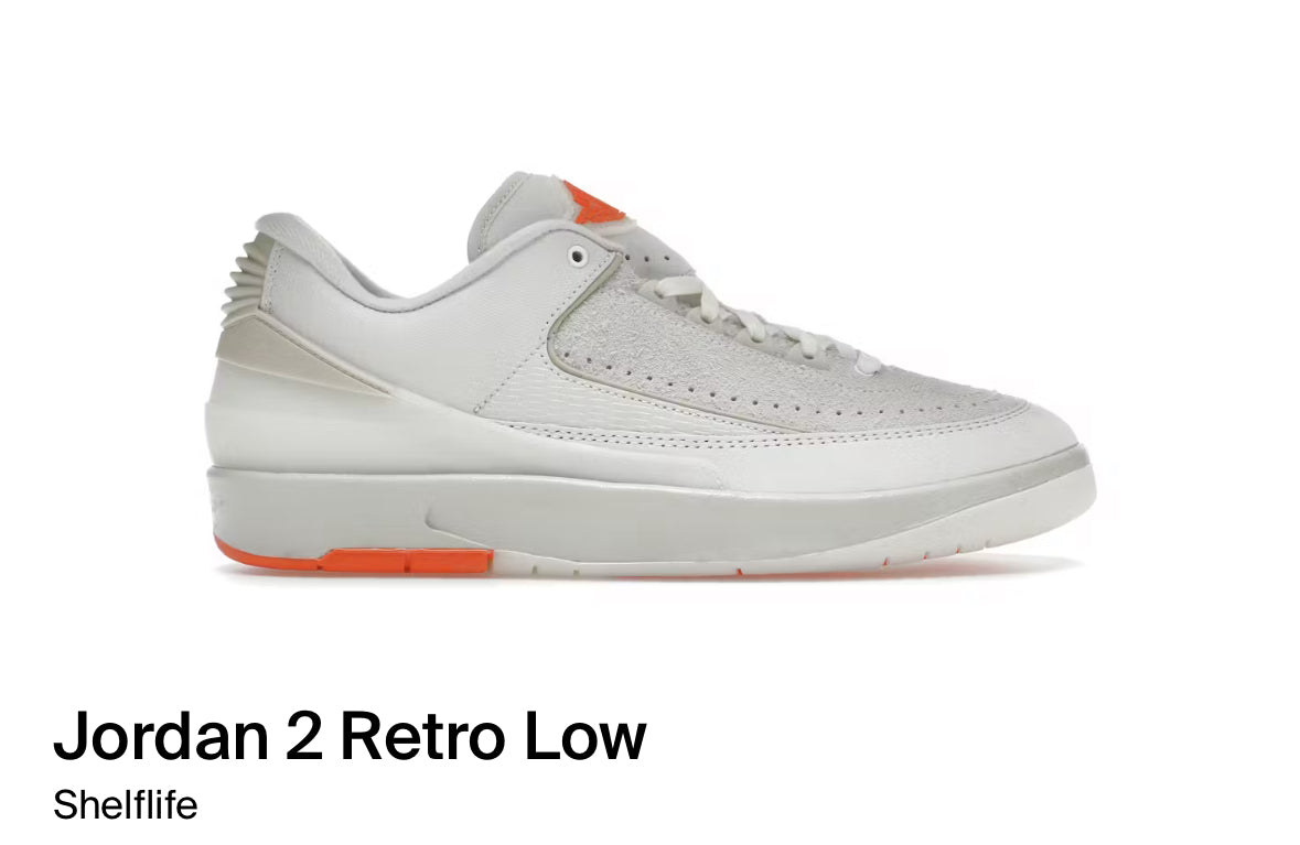 Jordan 2 Retro Low Shelflife (Size 6.5Y)