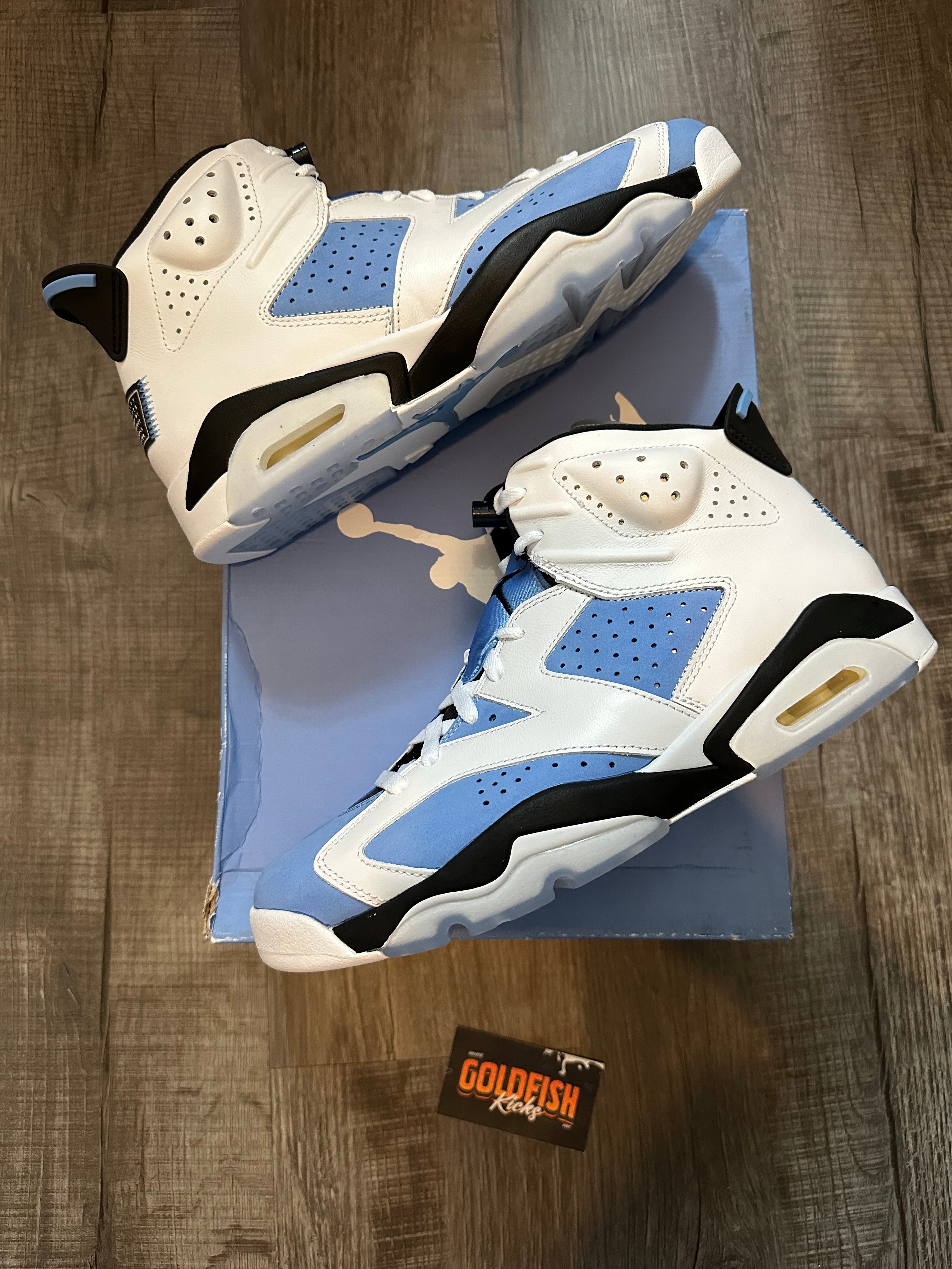 Jordan 6 Retro UNC White (Size 11)
