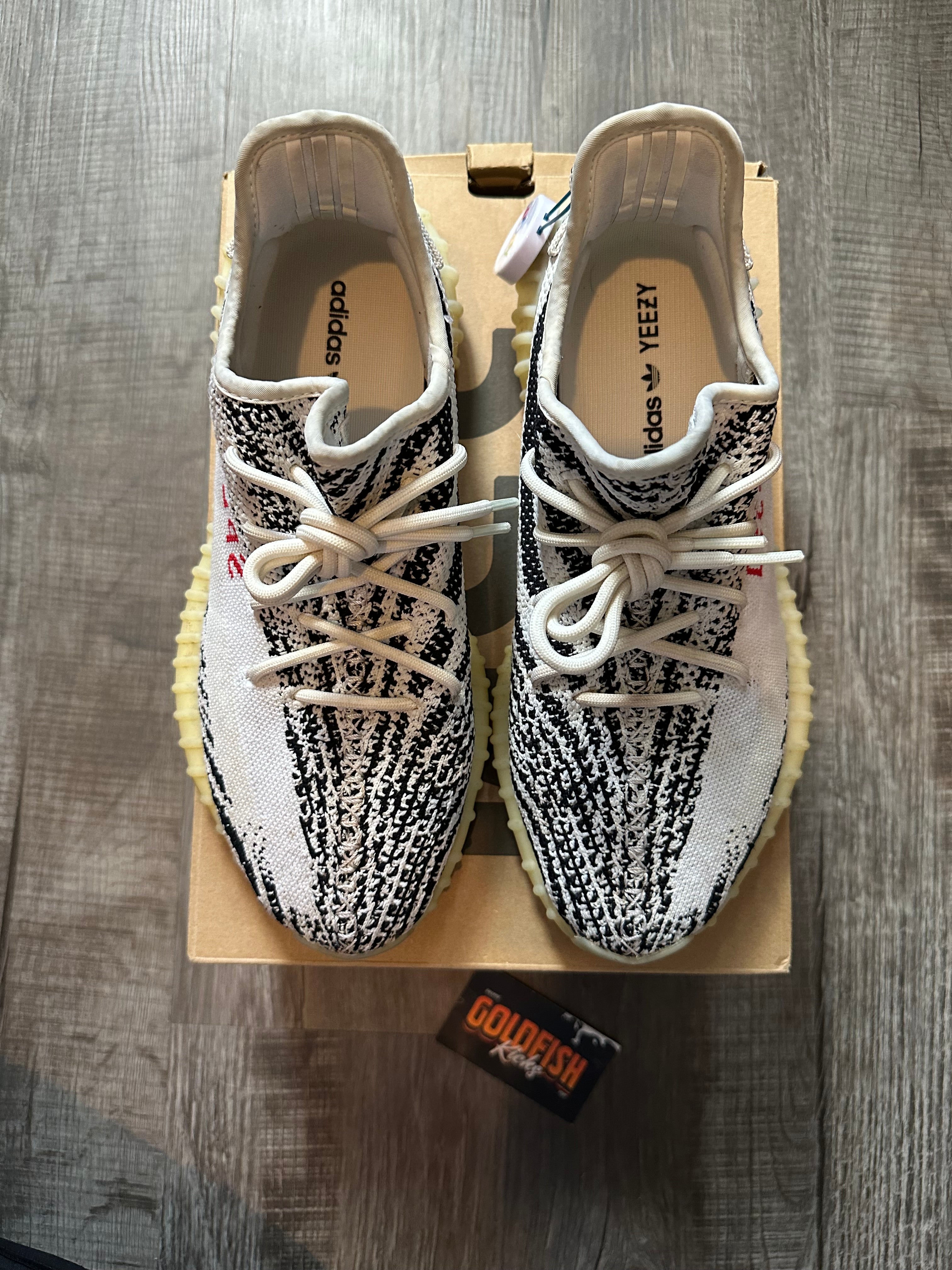 adidas Yeezy Boost 350 V2 Zebra (Size 10)