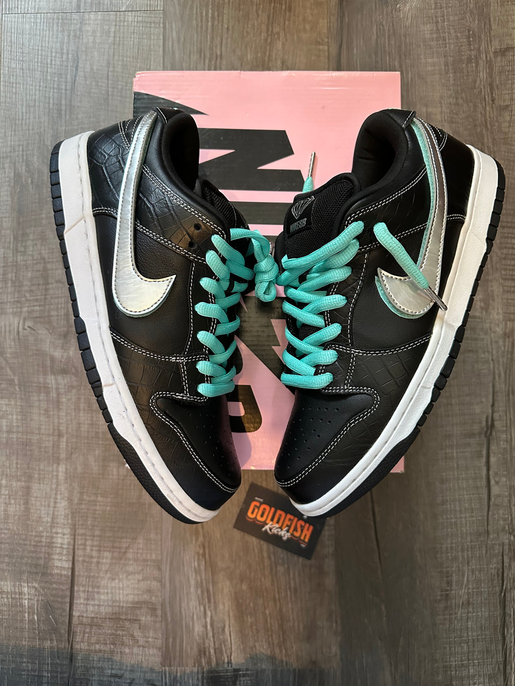 Nike SB Dunk Low Diamond Supply Co. Black Diamond (Size 10.5)