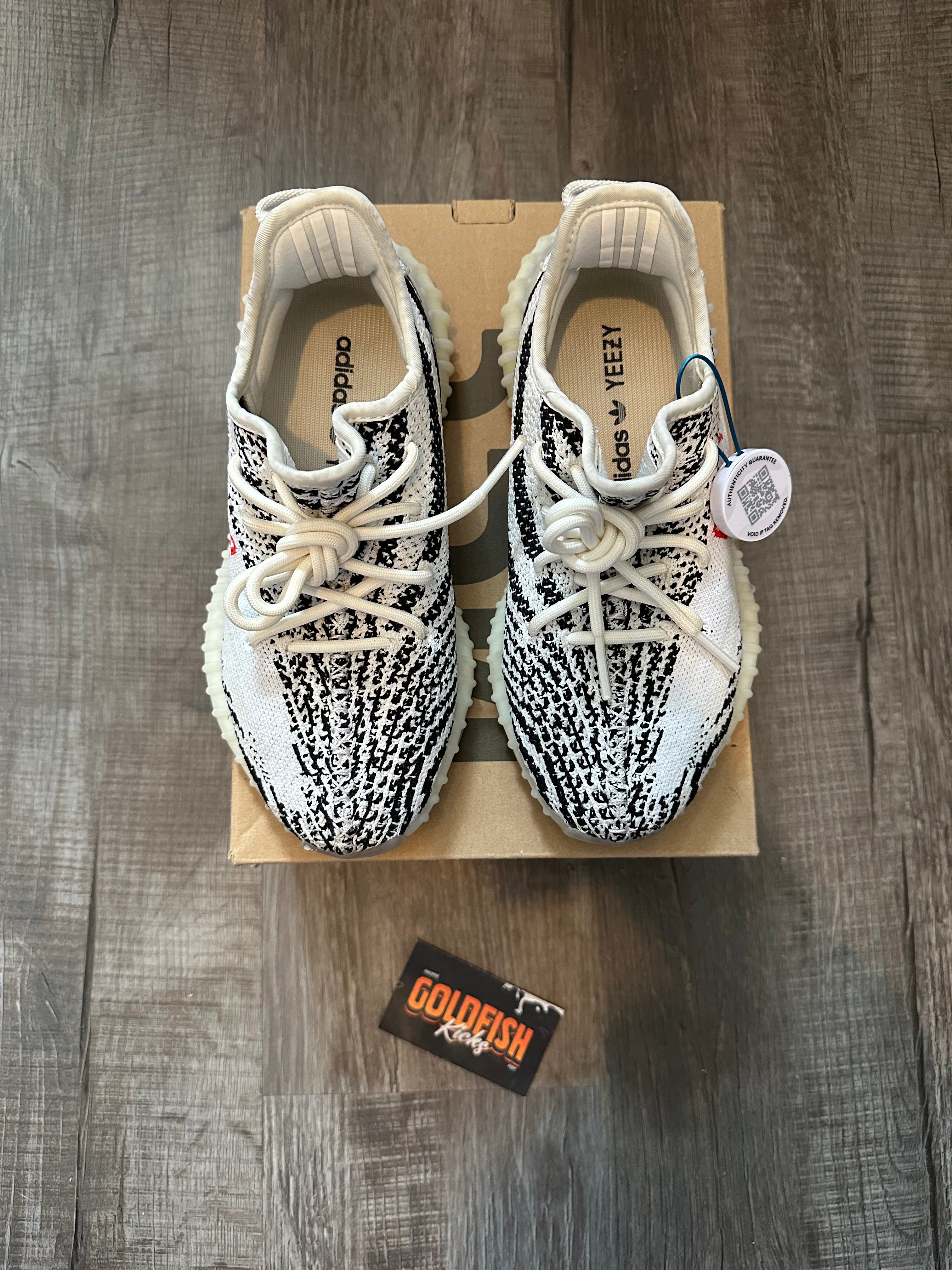 adidas Yeezy Boost 350 V2 Zebra (Size 5M/6.5W)
