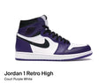 Jordan 1 Retro High Court Purple White (Size 10)
