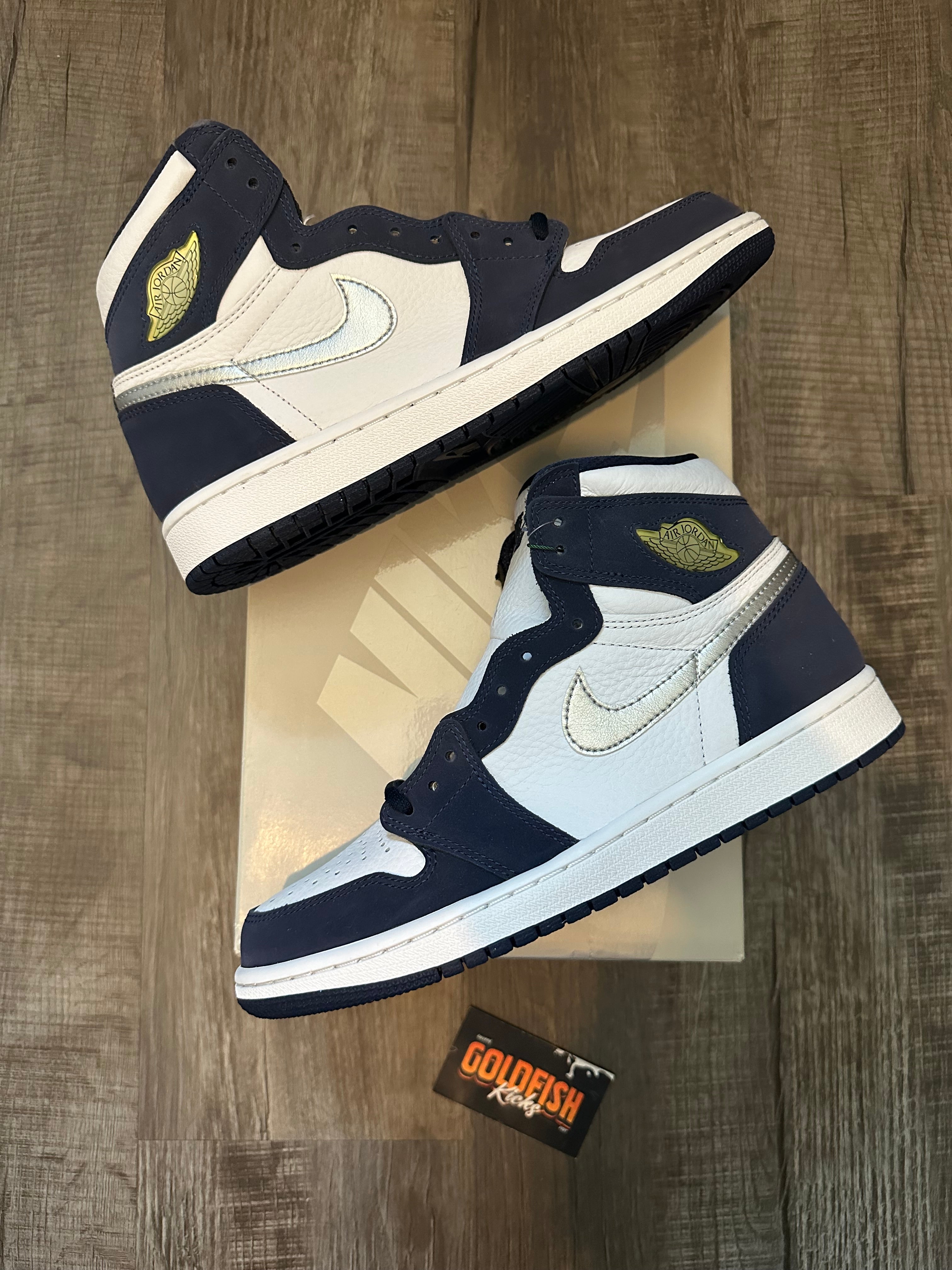 Jordan 1 Retro High CO.JP Midnight Navy (2020) (Size 8.5)