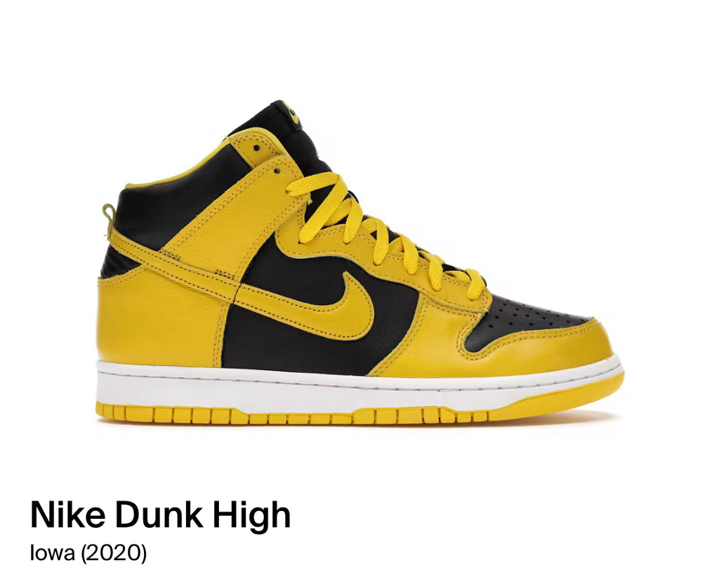 Nike Dunk High lowa (2020) (Size 10)
