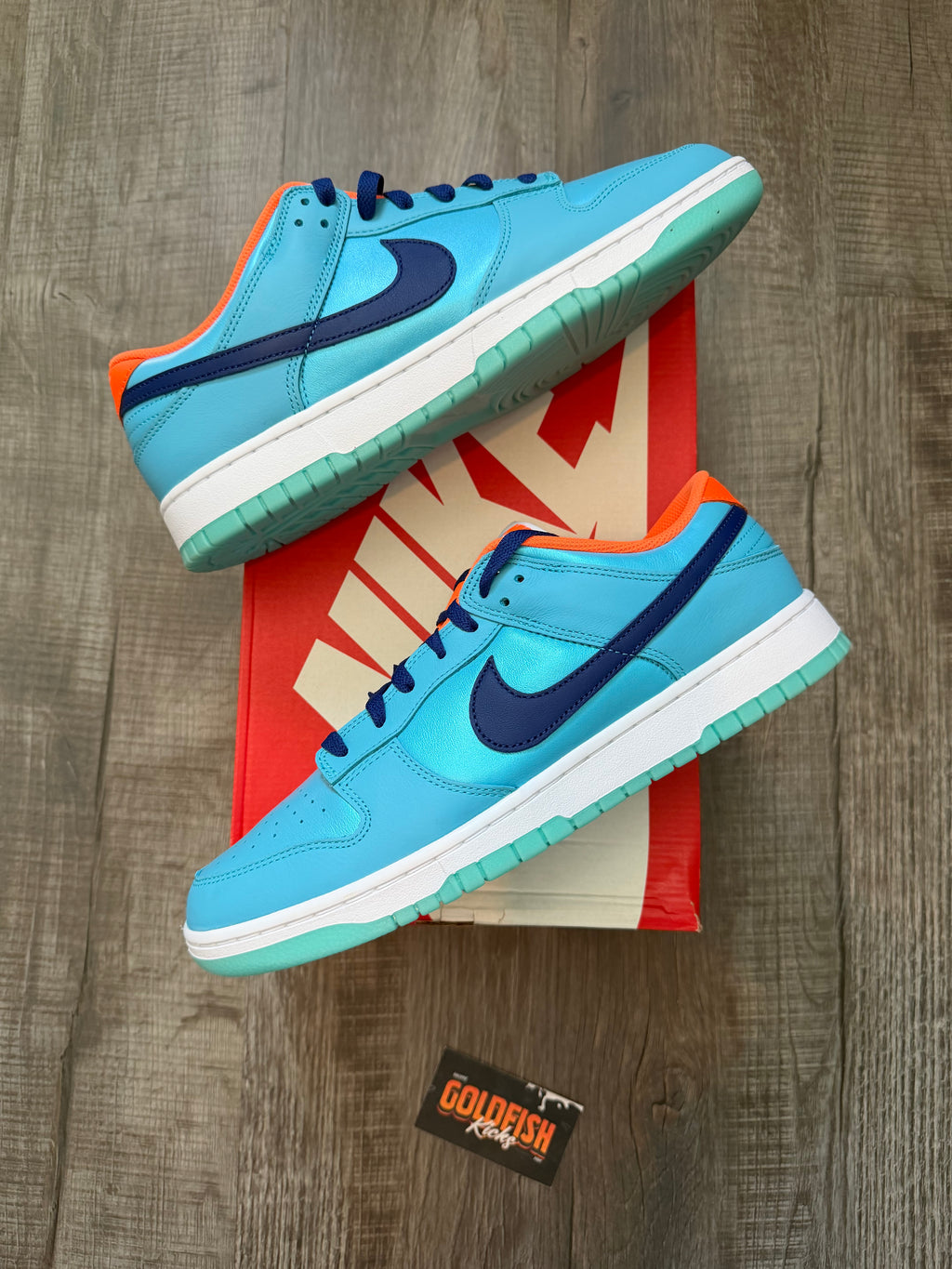 Nike Dunk Low SE Baltic Blue Total Orange