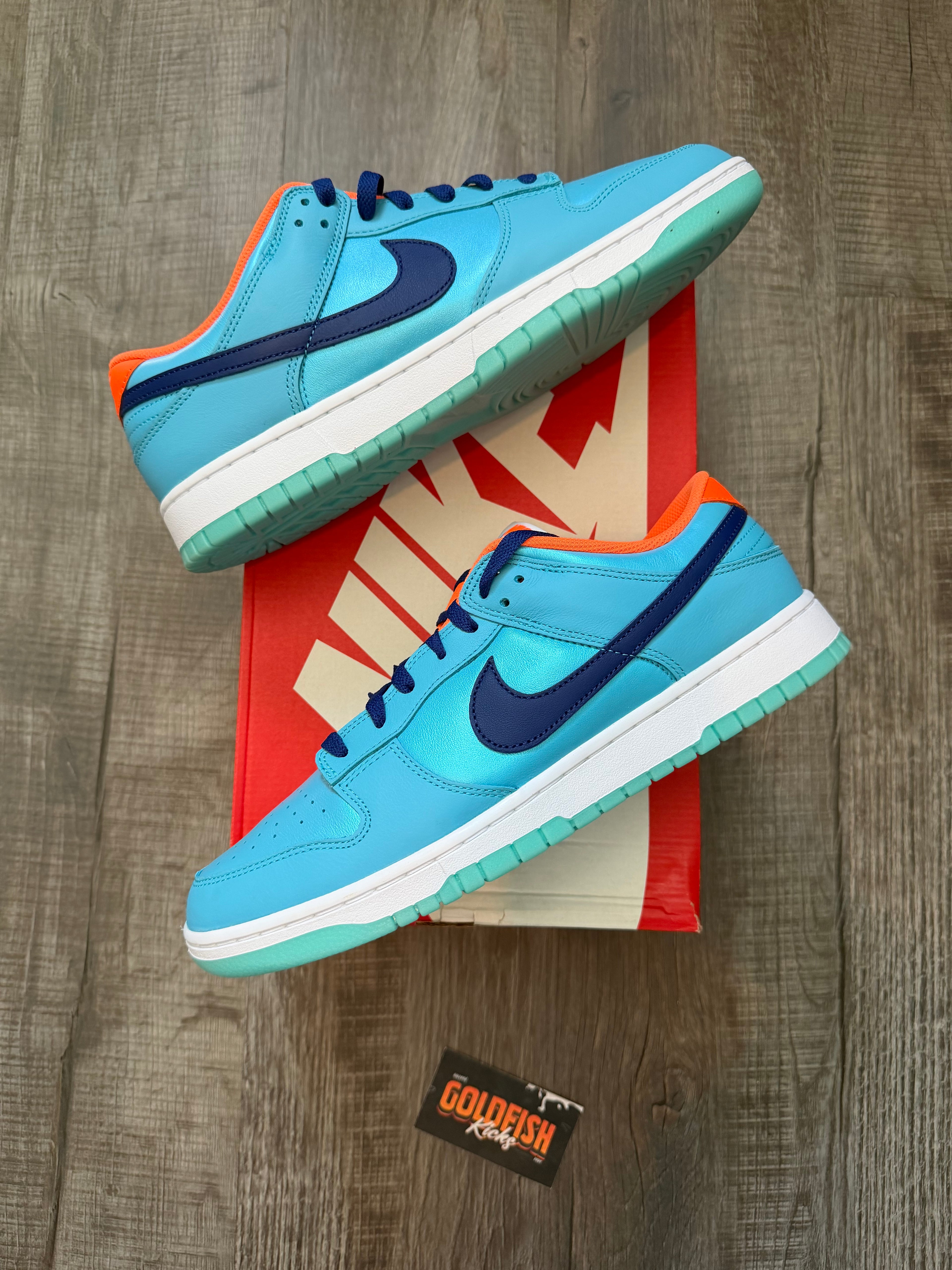 Nike Dunk Low SE Baltic Blue Total Orange