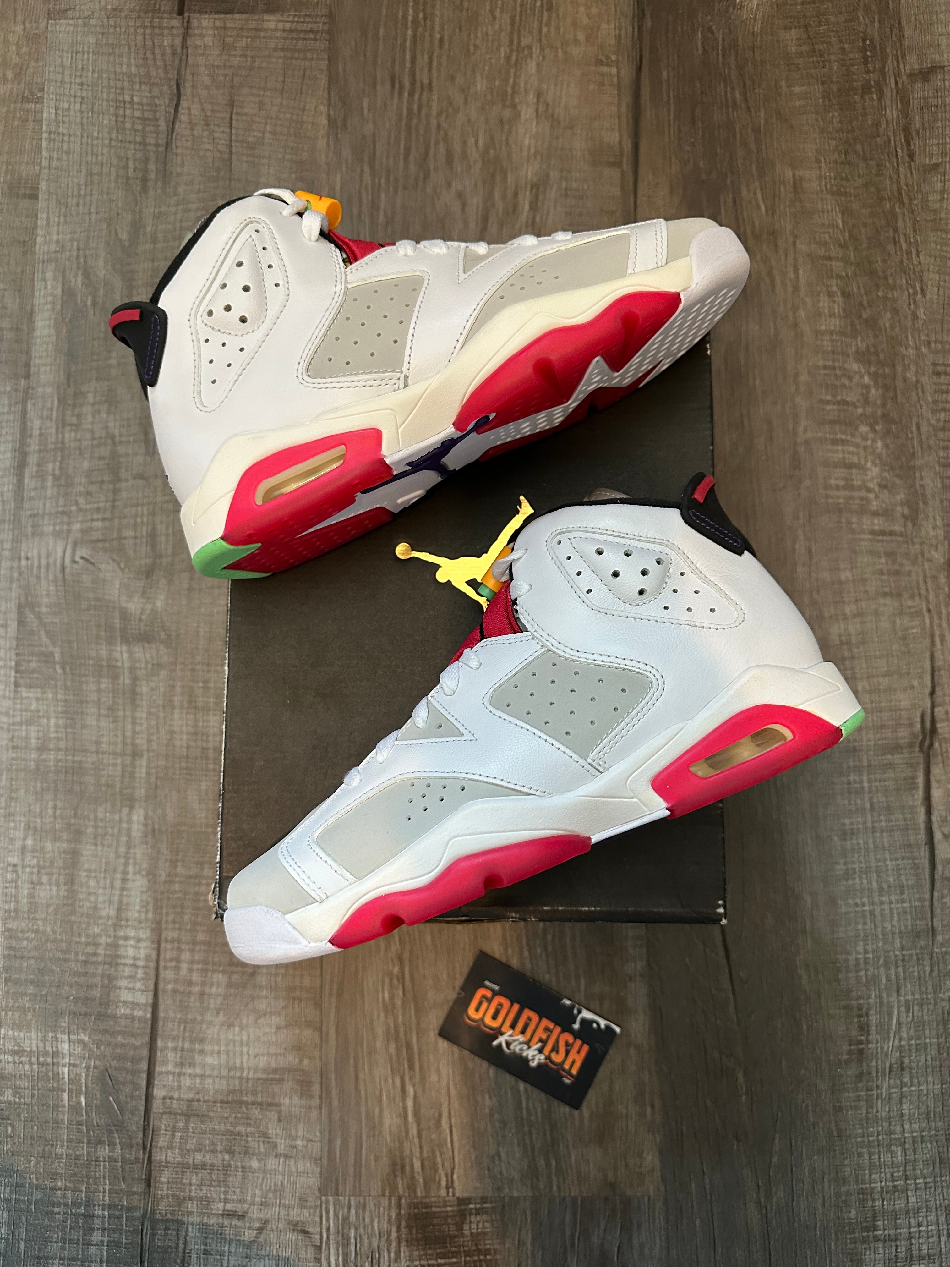 Jordan 6 Retro Hare (GS) (Size 6Y)