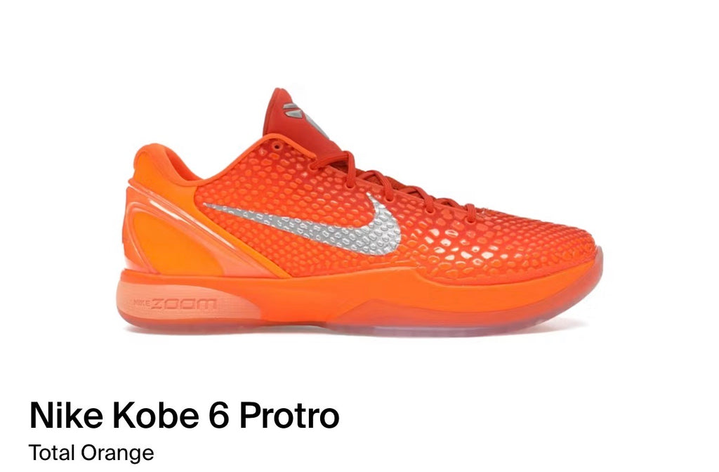 Nike Kobe 6 Protro Total Orange