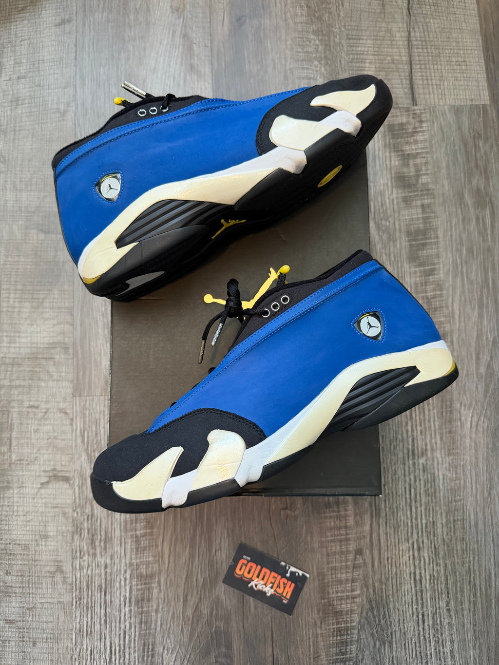 Jordan 14 Retro Low Laney (2015)