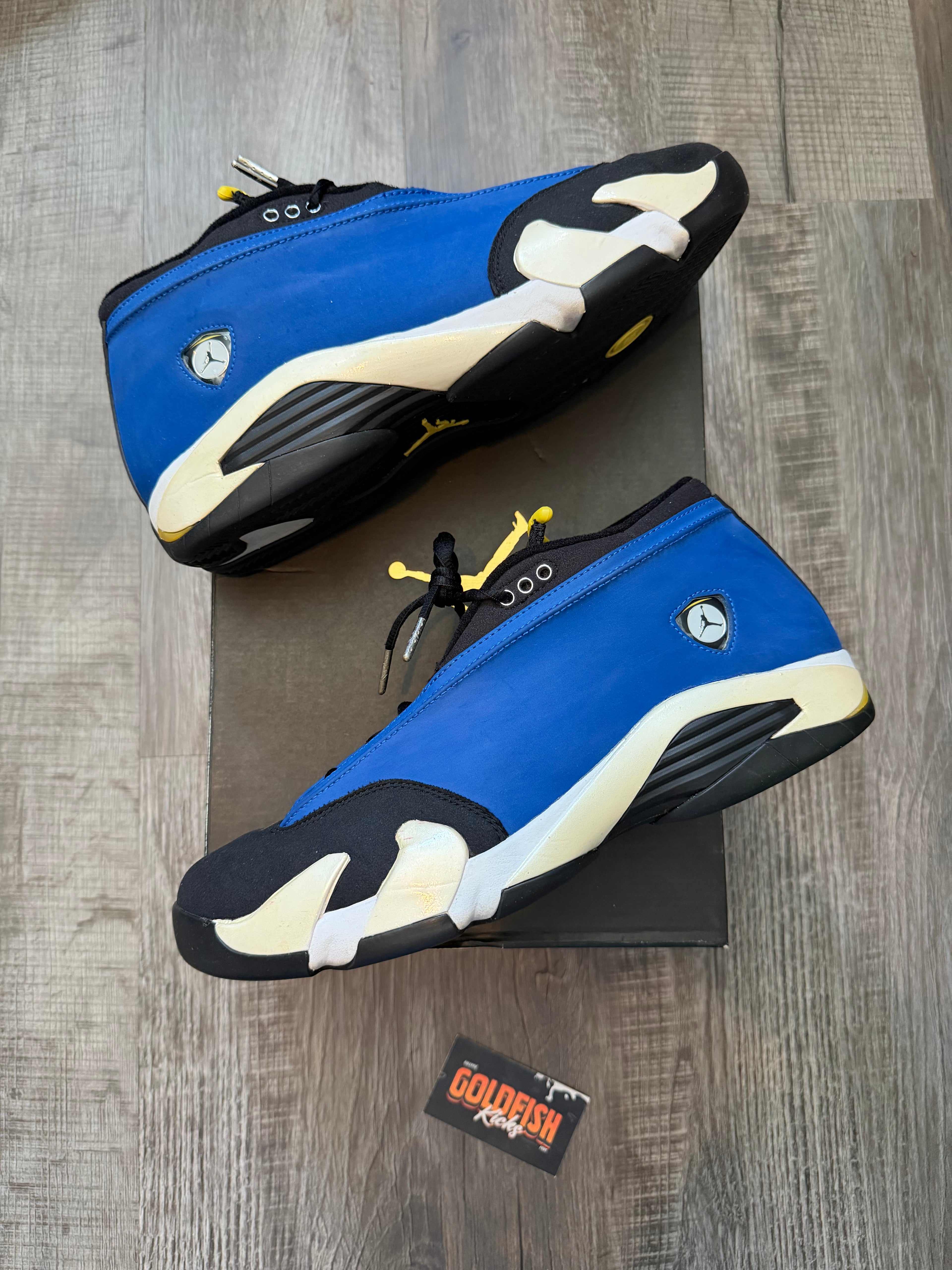 Jordan 14 Retro Low Laney (2015)