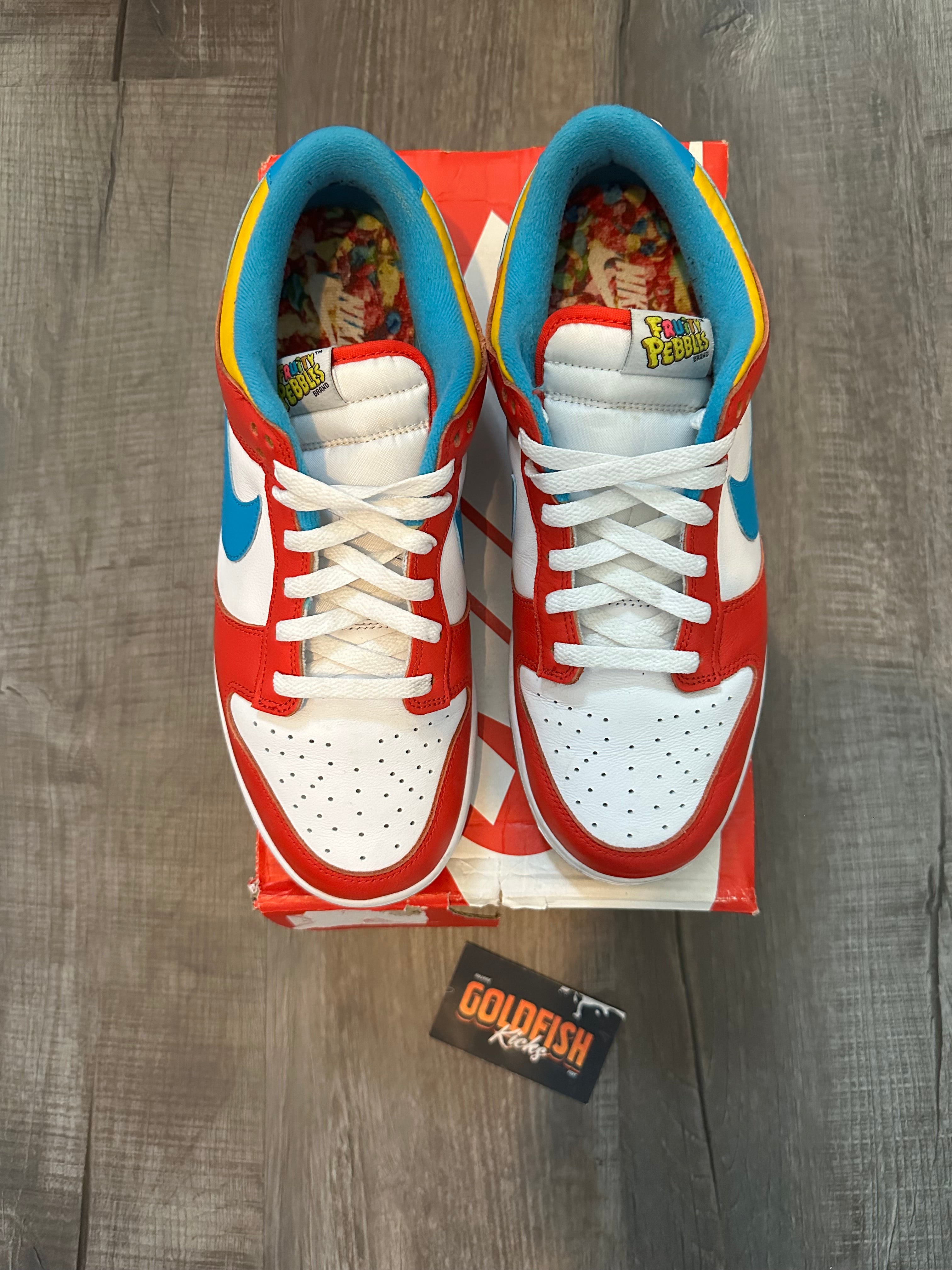 Nike Dunk Low QS LeBron James Fruity Pebbles (Size 9)