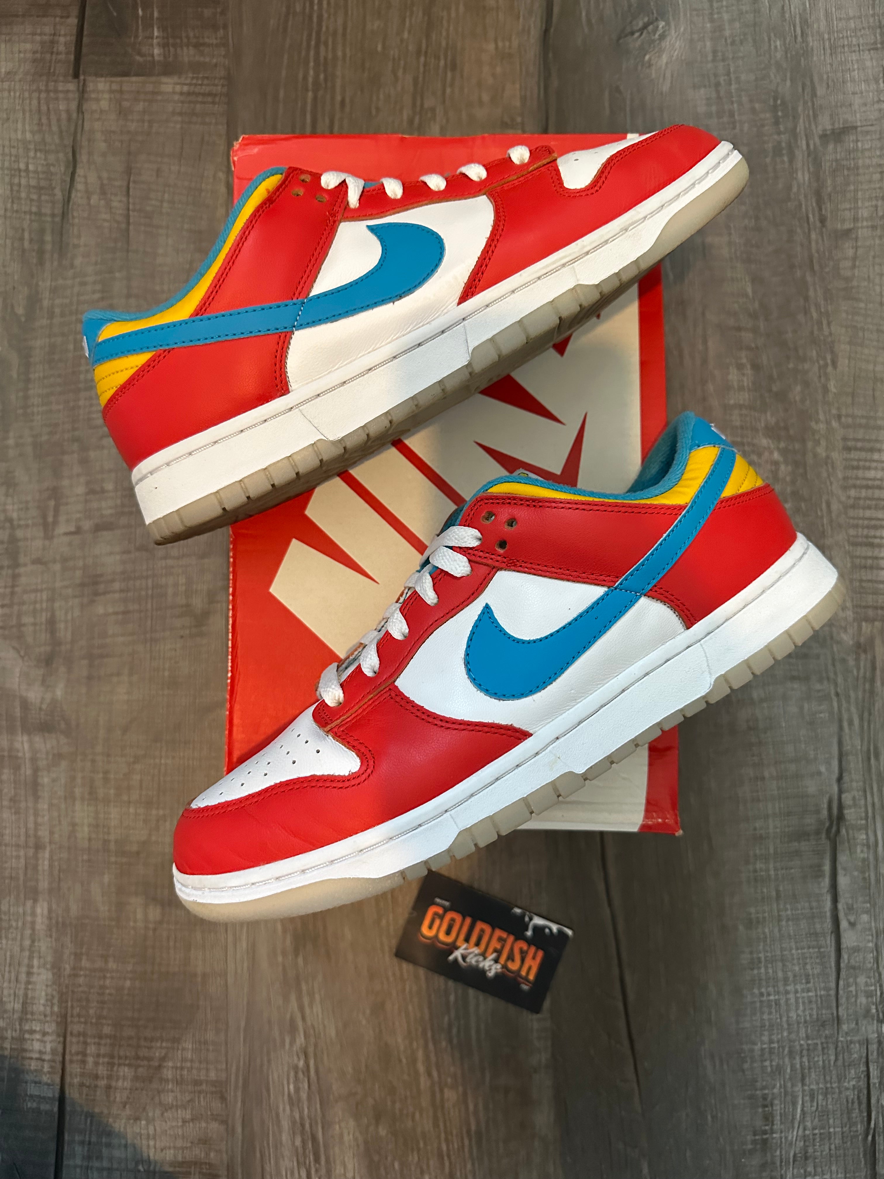 Nike Dunk Low QS LeBron James Fruity Pebbles (Size 9)