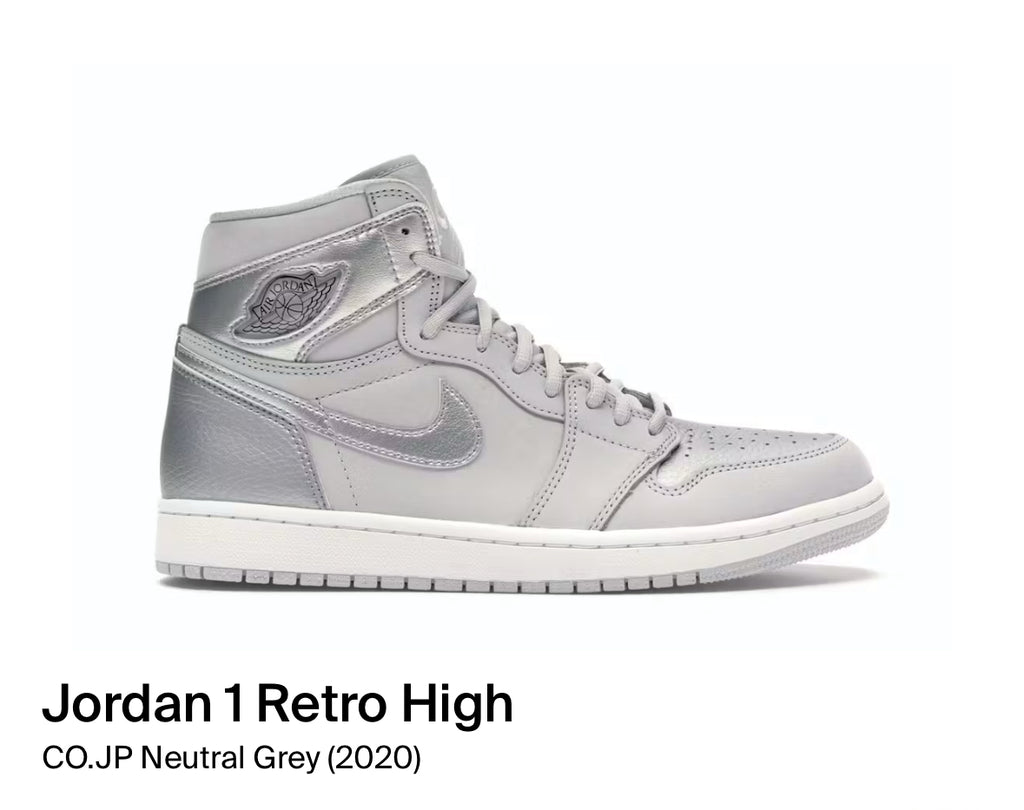 Jordan 1 Retro High CO.JP Neutral Grey (2020) (Size 11.5)