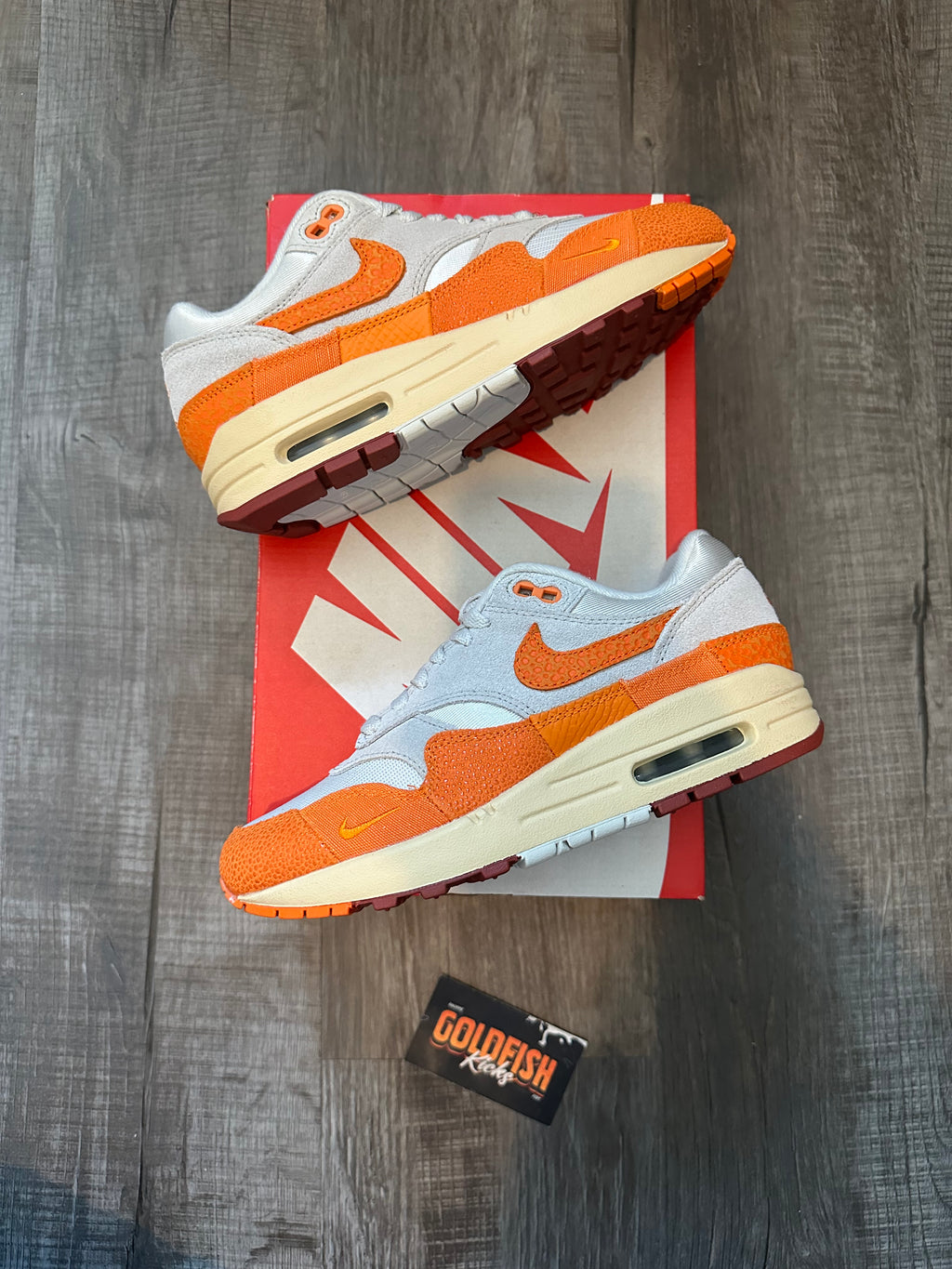 Nike Air Max 1 Master Magma Orange (Women's) (Size 6W/4.5M)