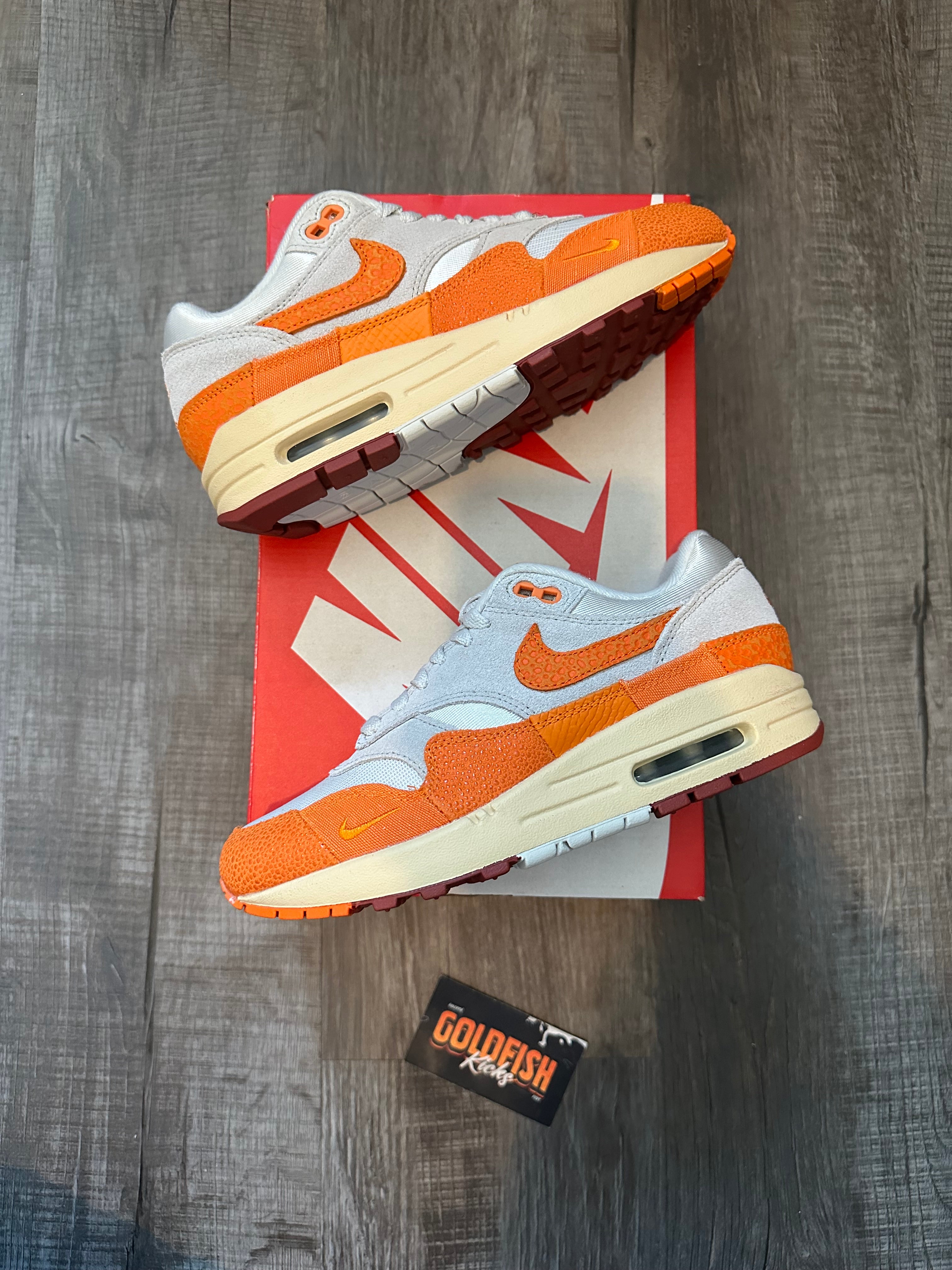 Nike Air Max 1 Master Magma Orange (Women's) (Size 6W/4.5M)