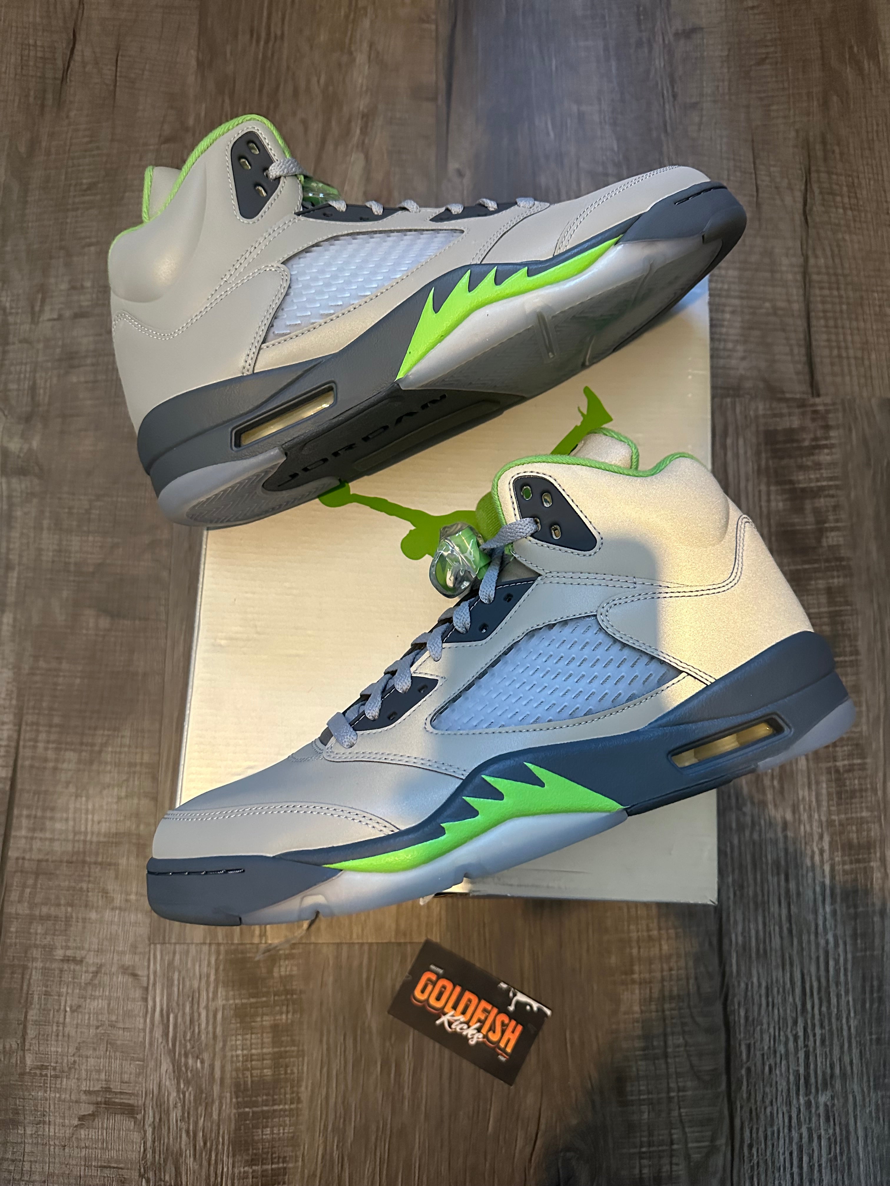 Jordan 5 Retro Green Bean (2022) (Size 12)