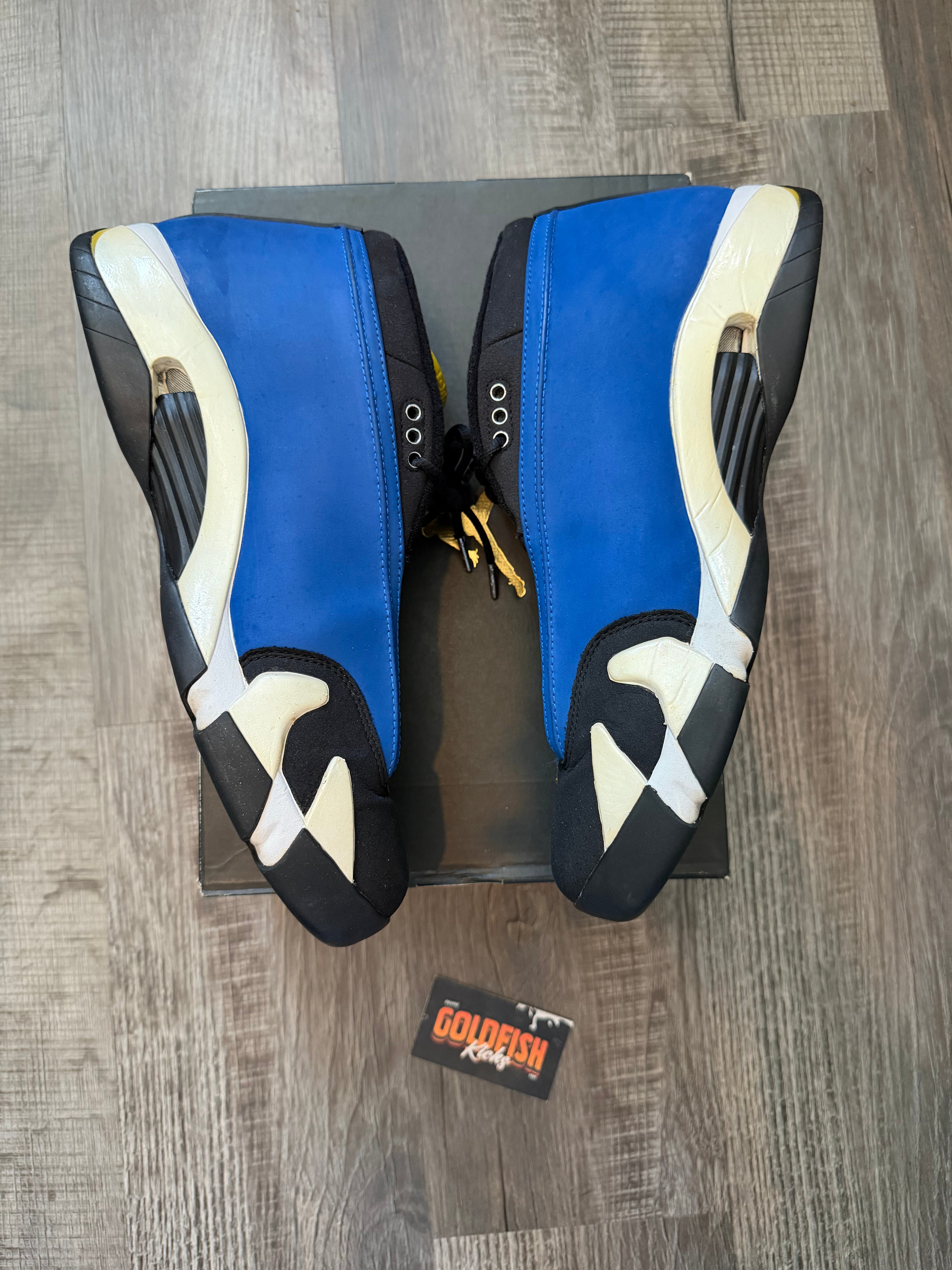 Jordan 14 Retro Low Laney (2015)