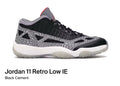 Jordan 11 Retro Low IE Black Cement (Size 9)