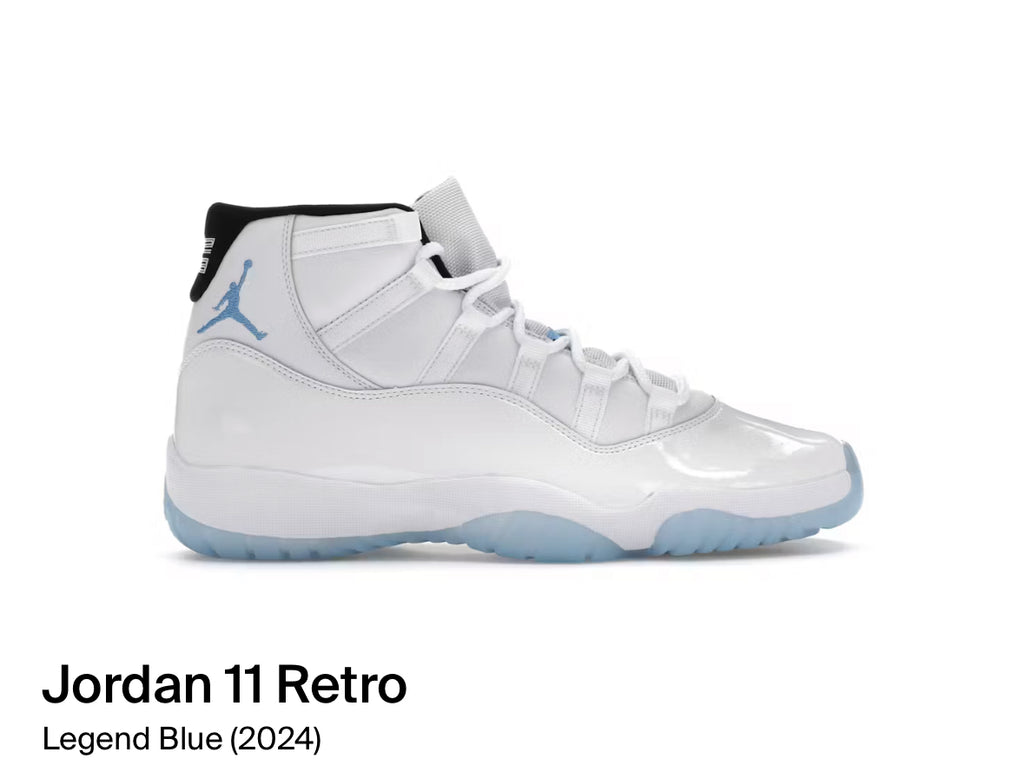Jordan 11 Retro Legend Blue (2024) (Size 10.5)