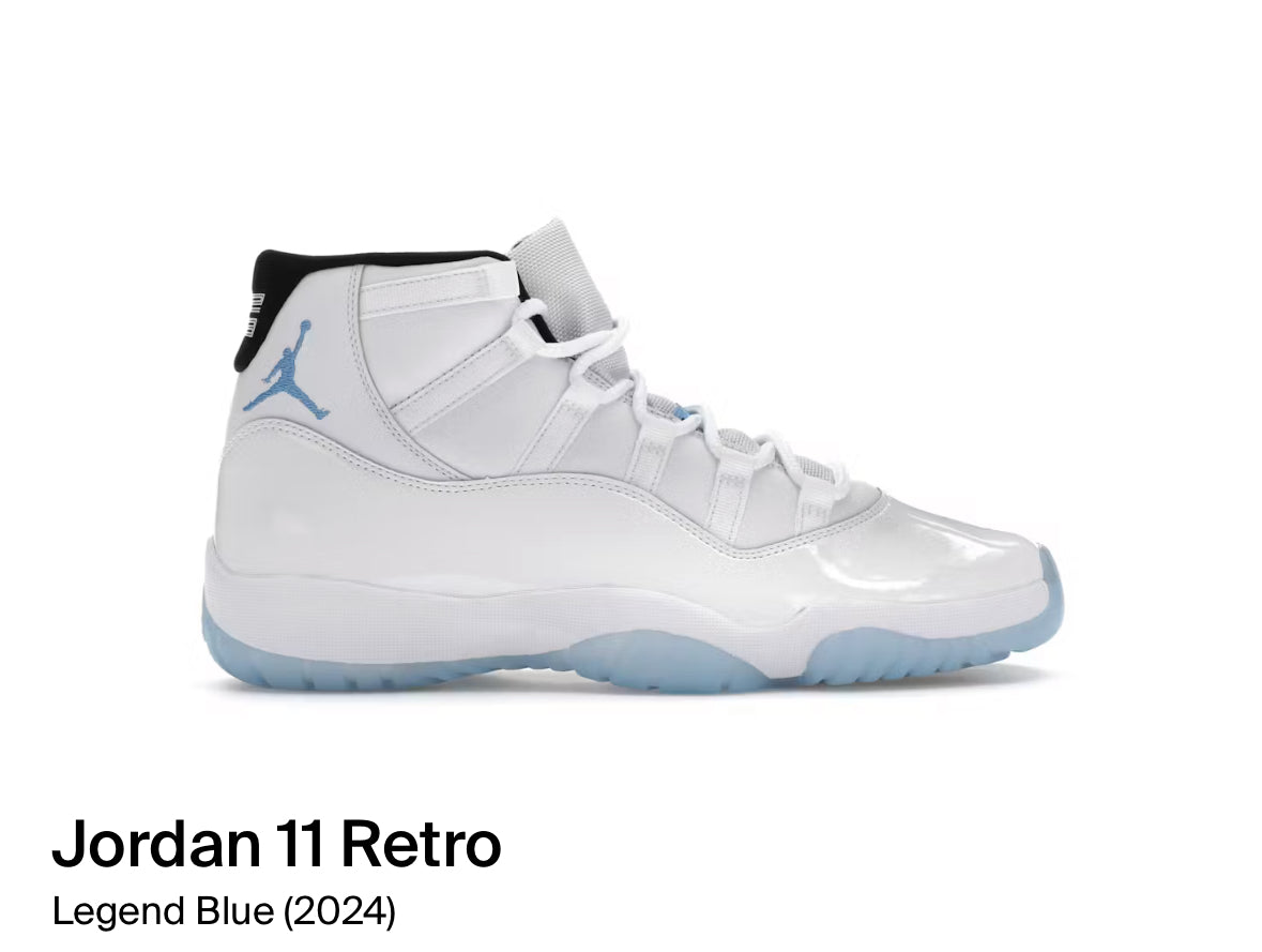 Jordan 11 Retro Legend Blue (2024) (Size 10.5)