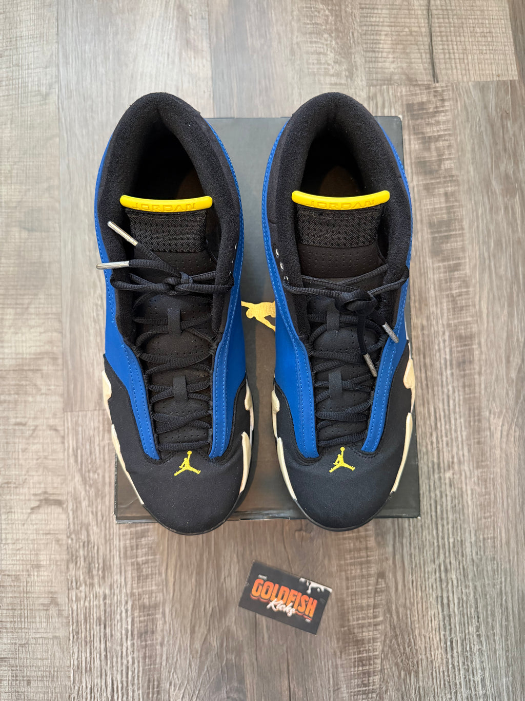 Jordan 14 Retro Low Laney (2015)