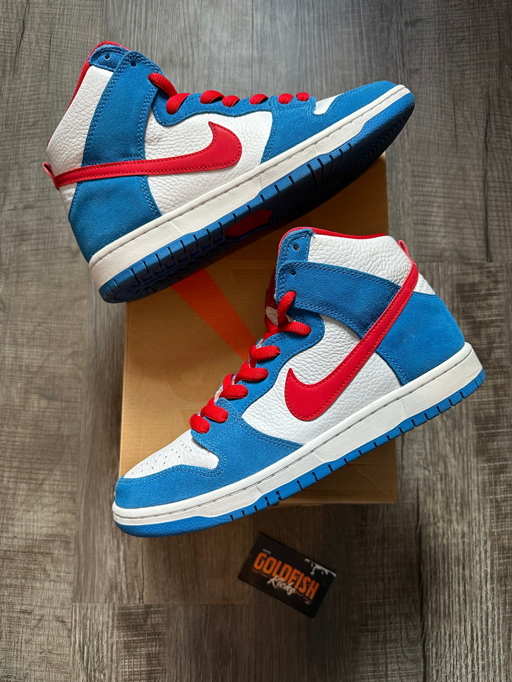 Nike SB Dunk High Doraemon (Size 9.5)